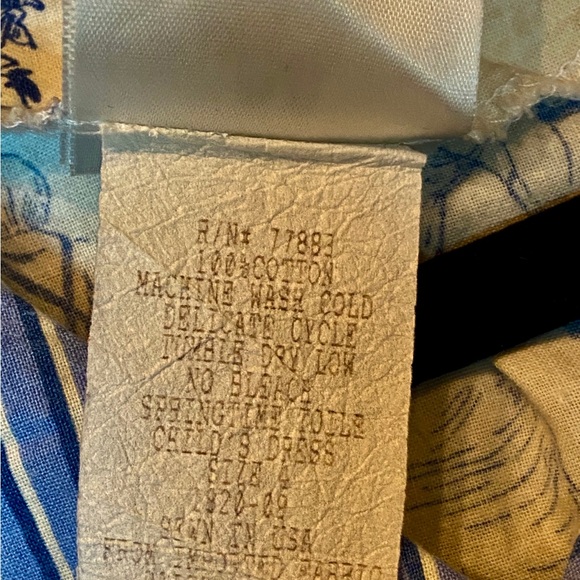 Vintage rare Daisy Kingdom Springtime Toile dress size 4. Cotton. Gorgeous! - Picture 4 of 8